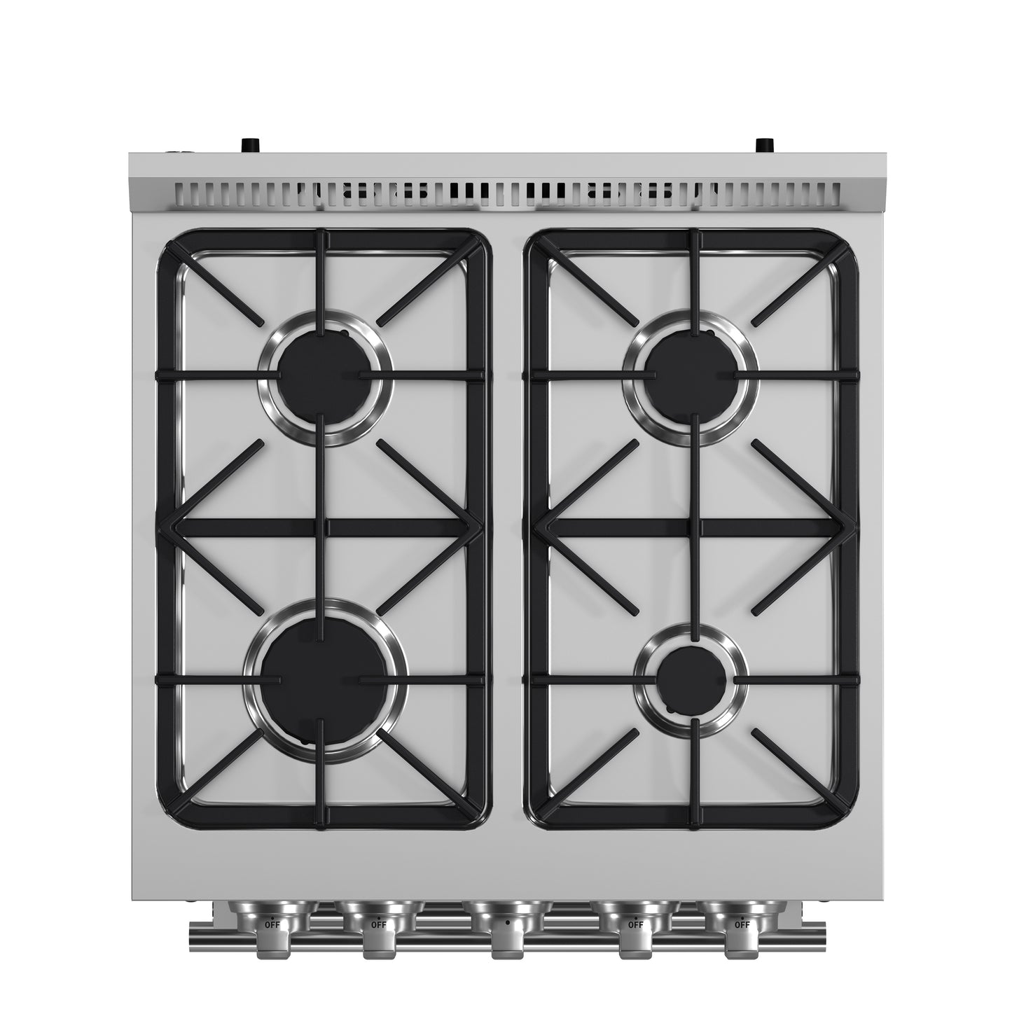 Forno Breno 24-Inch Freestanding Gas Range, Plug Included, Energy Efficient