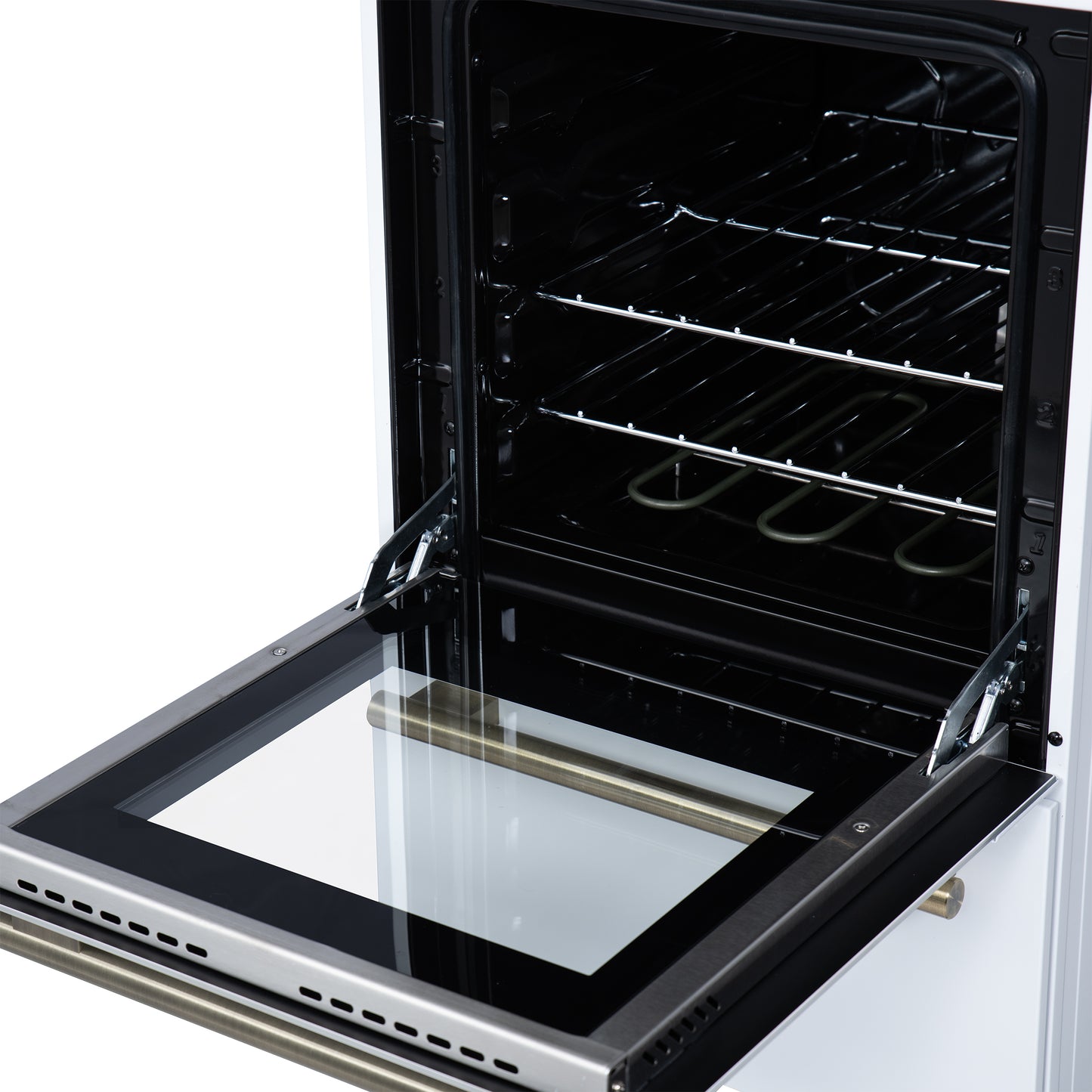 Forno Pallerano 20 Inch Freestanding Electric Range in White, Canada Version, Plug and Cord Included