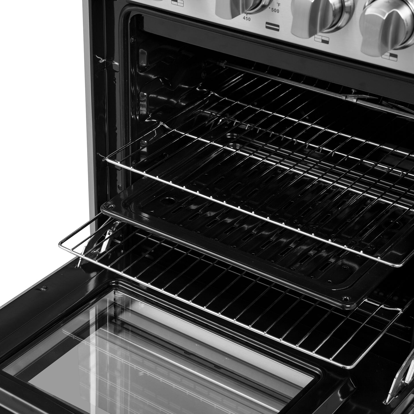 Forno Breno 24-Inch Freestanding Gas Range, Plug Included, Energy Efficient