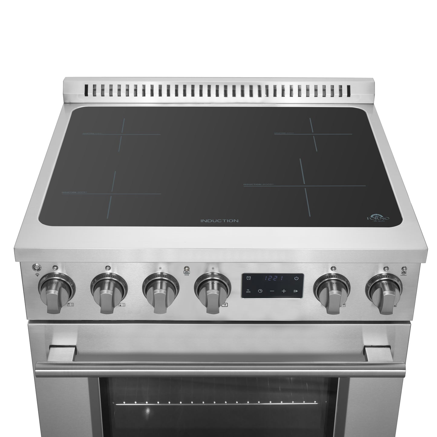 Forno Torino 30 Inch Induction Range with True Convection and Air Fry