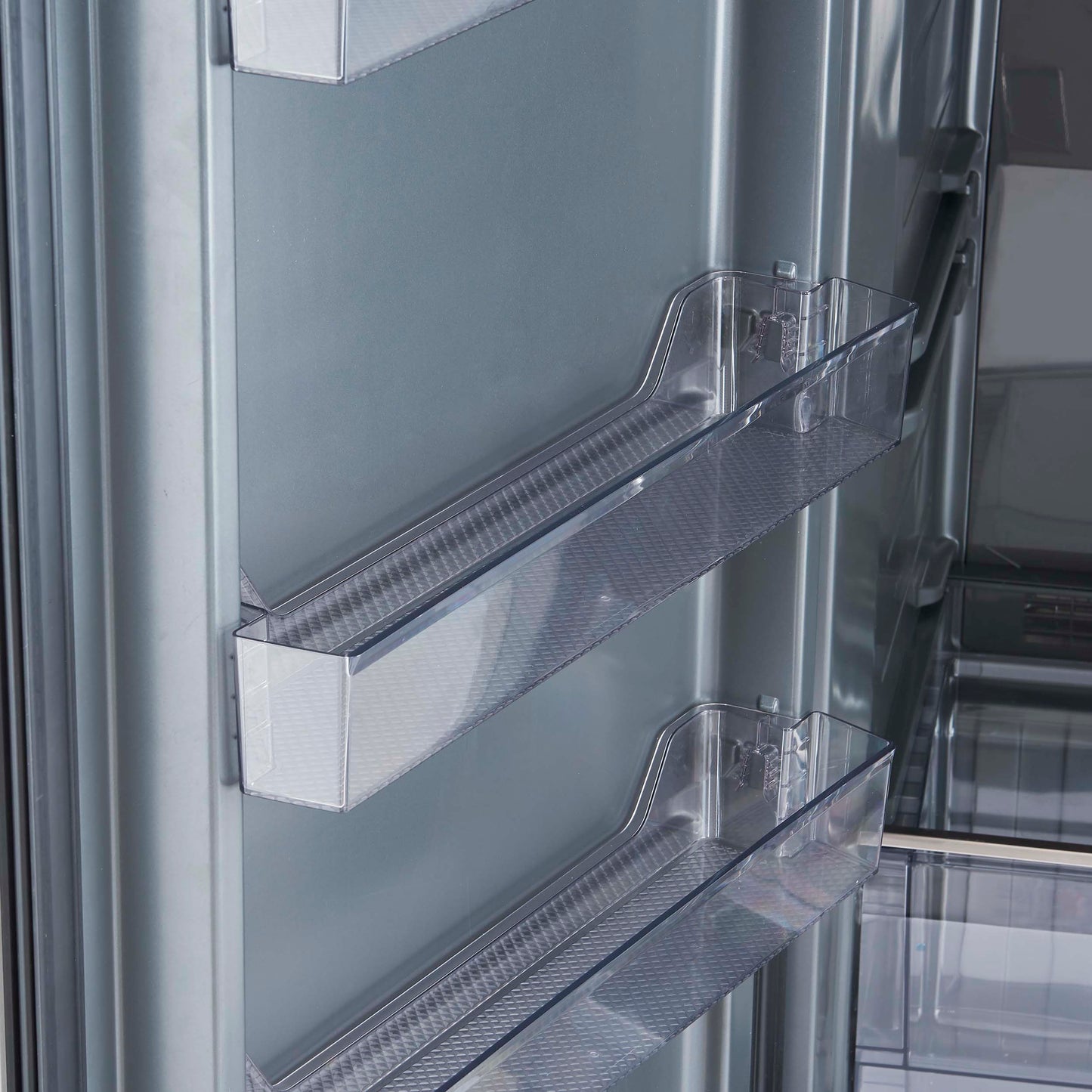 Forno Fortezza 60 Inch Convertible Refrigerator/Freezer with Modern Trim Kit, Stainless Steel, Total No Frost, with Automatic Ice Maker