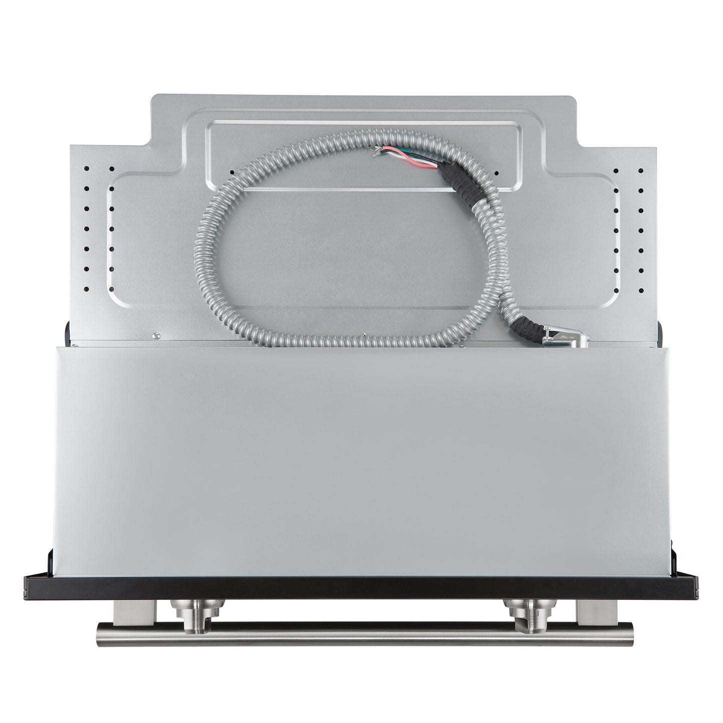 Forno Vomero 30-Inch Wall Oven, Black, 5 cu.ft Capacity, 3550 Watts Convection, Mechanical Controls, Manuel Steam Clean