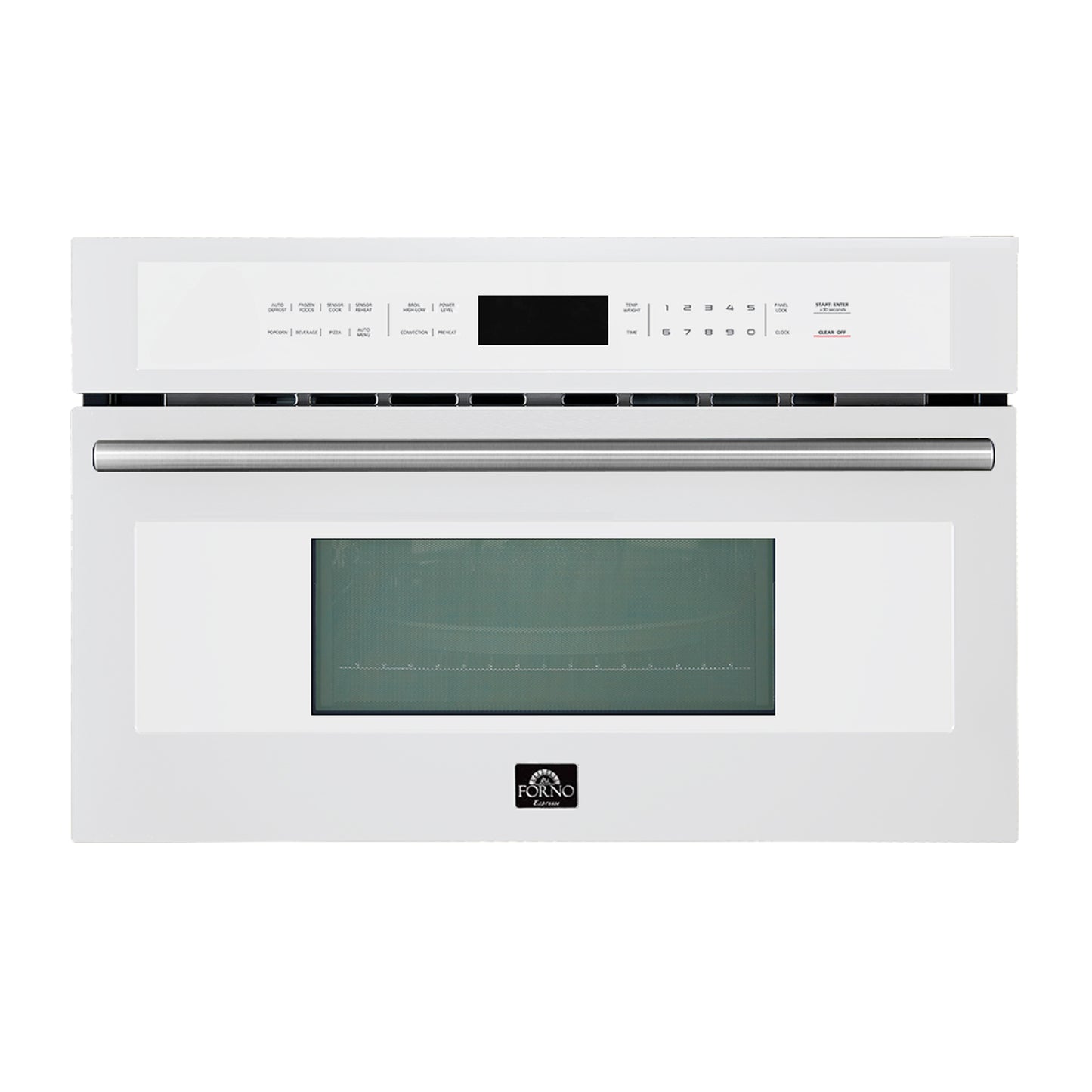Oliena Espresso White 30 Inch 1750 Watt Compact Oven & 1000 Watt Microwave, 1.6 cu. ft.
