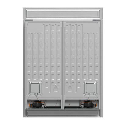 Forno Maderno 2-28-Inch Wide Convertible Refrigerator/Freezer, Decorative Trim, 27.2 cu.ft, 84-Inch High, ENERGY STAR Certified