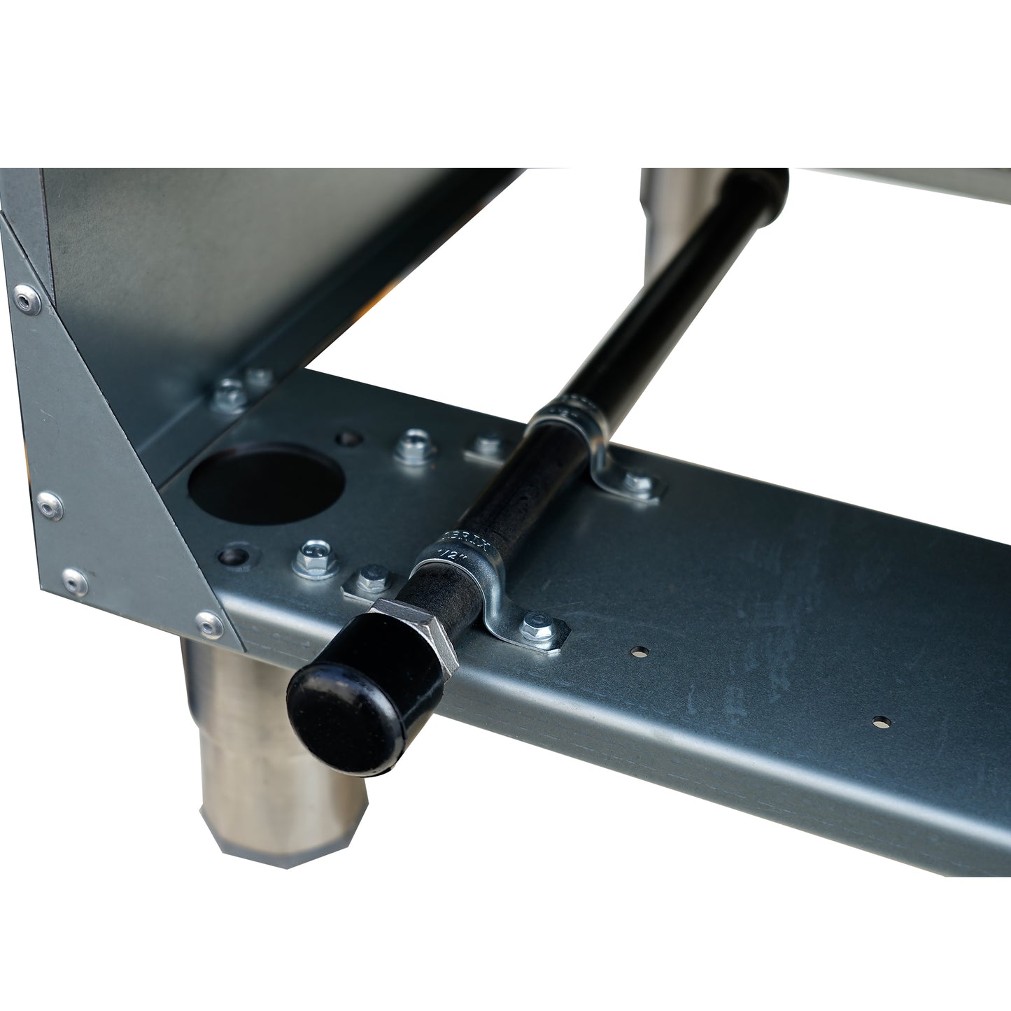 FORNO Commerciale Natural Gas Deep Fryer, 3 Burners 90,000 BTU, 40 lbs, Millivolt Control