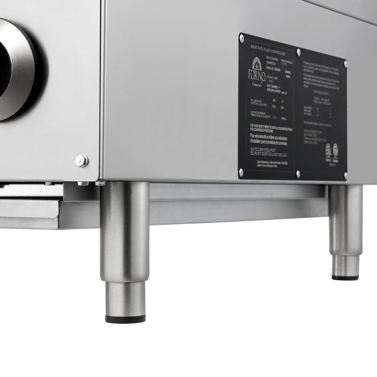 Forno Commerciale 24 Inch Gas Hotplate