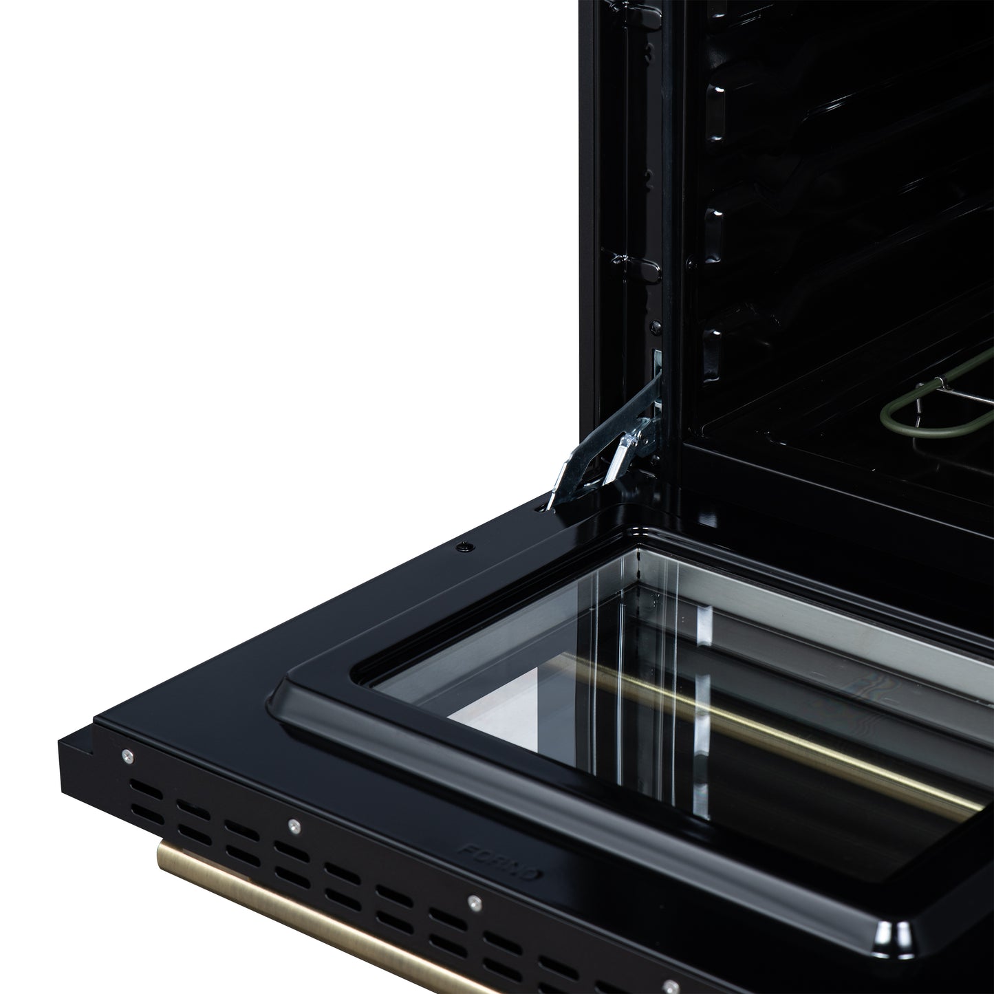 Forno Loiano 24 Inch Freestanding Electric Range in Black, Canada Version, Plug and Cord Included