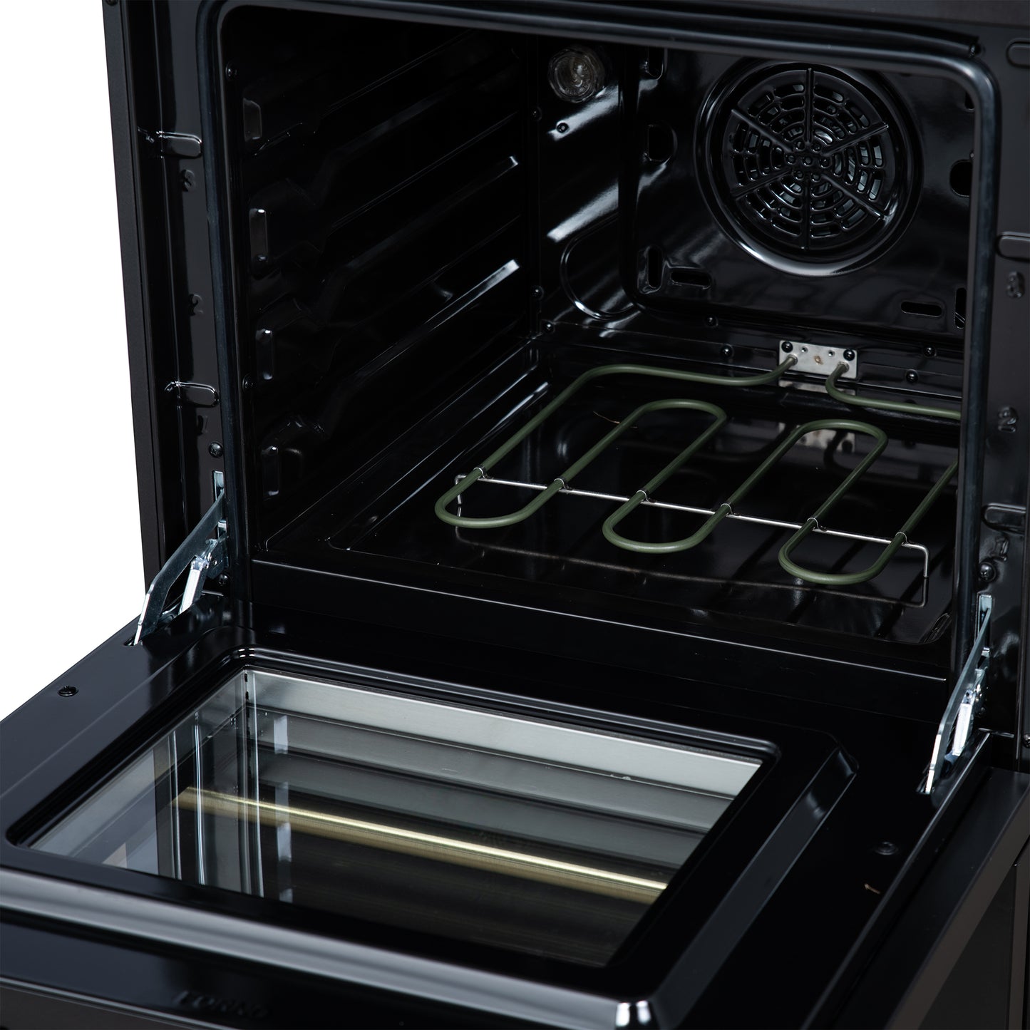 Forno Loiano 24 Inch Freestanding Electric Range in Black, Canada Version, Plug and Cord Included
