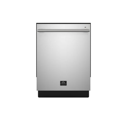 FORNO Premium 3-Piece Kitchen Bundle - 30" Electric Range, French Door Refrigerator, Built-In Dishwasher, Stainless Steel - FBDL-011-01US