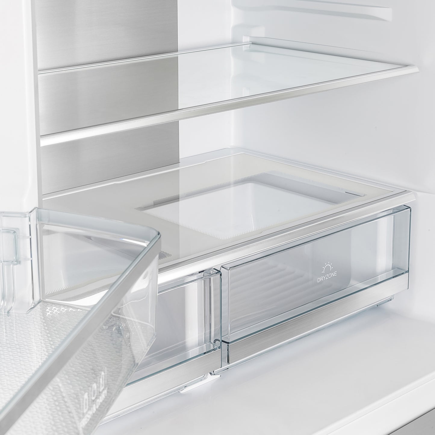 Forno Alta Moena 36-Inch French Door Refrigerator, 19.2 cu.ft, Counter Depth, Ice Maker, Stainless Steel Interior Panel, ENERGY STAR Certified