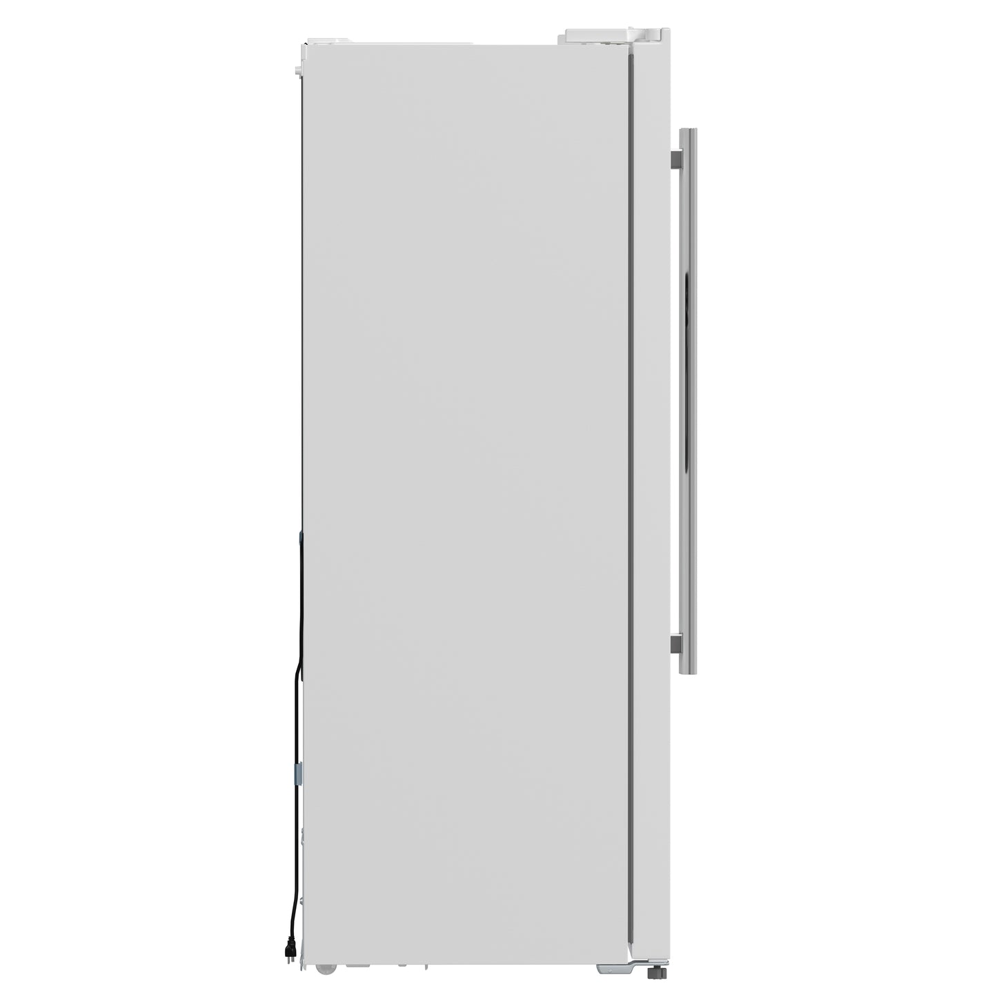 Forno Salerno Espresso 36-Inch White Side-by-Side Refrigerator, 20 Cu. Ft., Frost-Free, Ice & Water Dispenser, ENERGY STAR Certified