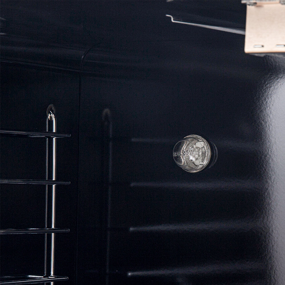 Marco 36-Inch Gas Range Black & Antique Brass Design, 6 Burners 67,000 BTU, 5.36 cu.ft. Convection Oven