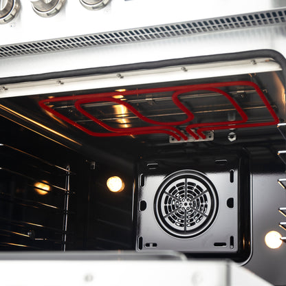 Forno Torino 30 Inch Induction Range with True Convection and Air Fry