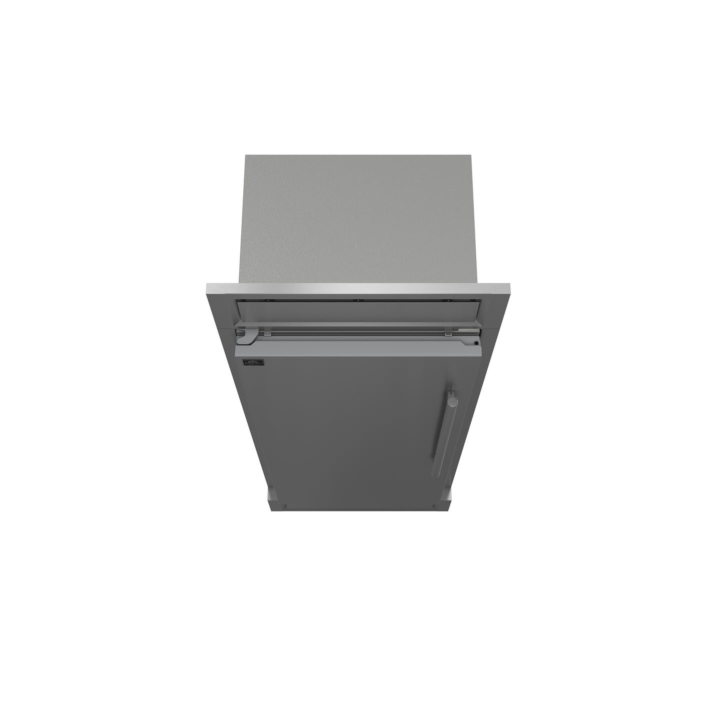 Forno Maderno 28-Inch Built-In Convertible Refrigerator, 13.6 cu.ft, Left Swing, Decorative Grill, ENERGY STAR Certified