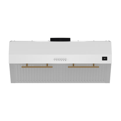 FORNO 5-Piece White Stainless Steel Kitchen Bundle – Home Depot Exclusive – 30” Electric Range, 30” French Door Refrigerator, 30” Range Hood, 24” Microwave Drawer, 24” Built-In Dishwasher | SKU: FBDL-THD-003WHT