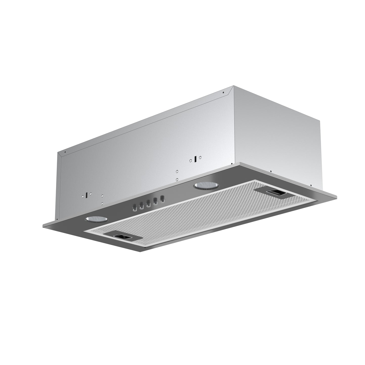 FORNO Giacomo Under Cabinet 22-Inch Insert Range Hood in Stainless Steel, 170 CFM, Aluminum Filter, Energy Efficient