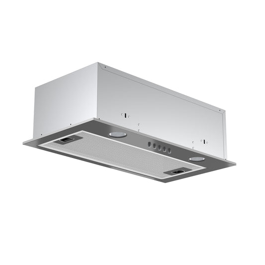 FORNO Giacomo Under Cabinet 22-Inch Insert Range Hood in Stainless Steel, 170 CFM, Aluminum Filter, Energy Efficient