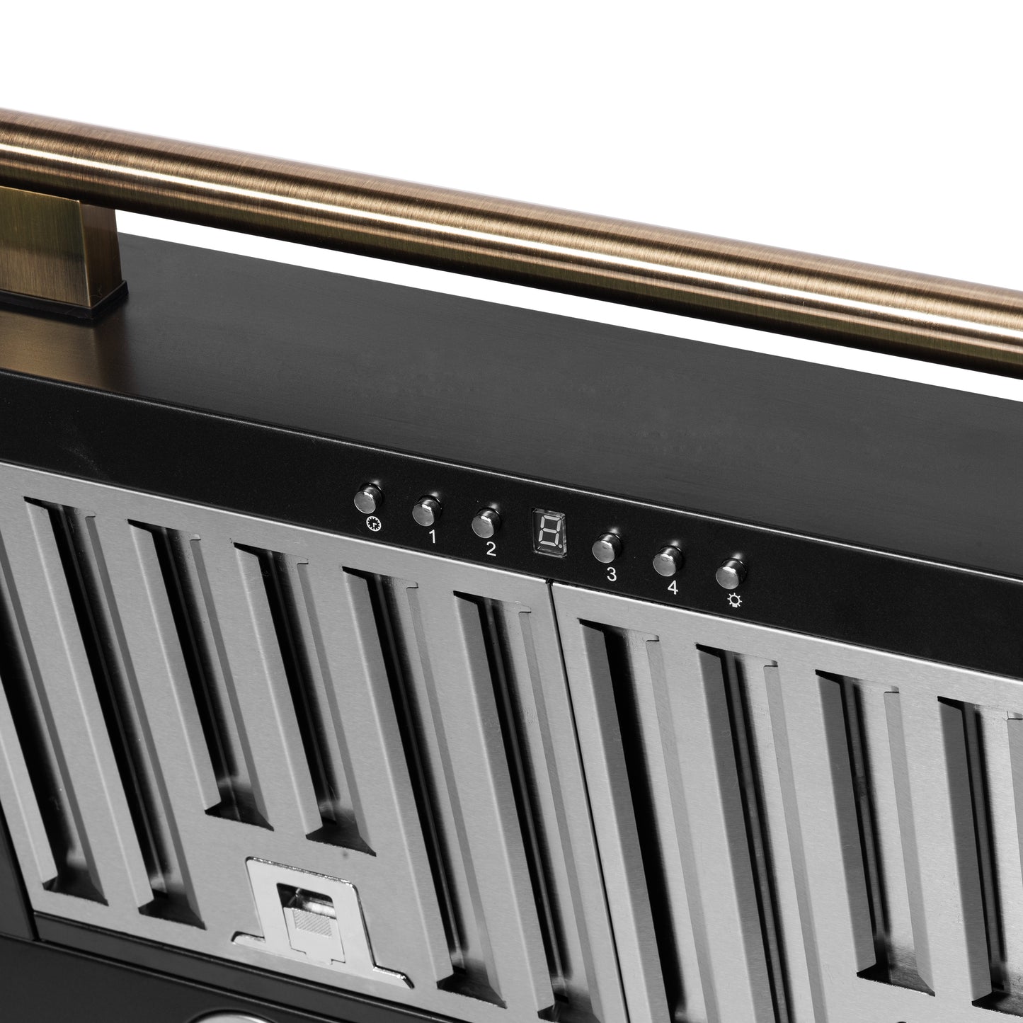 Forno Aria 30 Inch Wall-Mounted Range Hood in Black