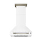 Forno Aria 30 Inch Wall-Mounted Range Hood in White