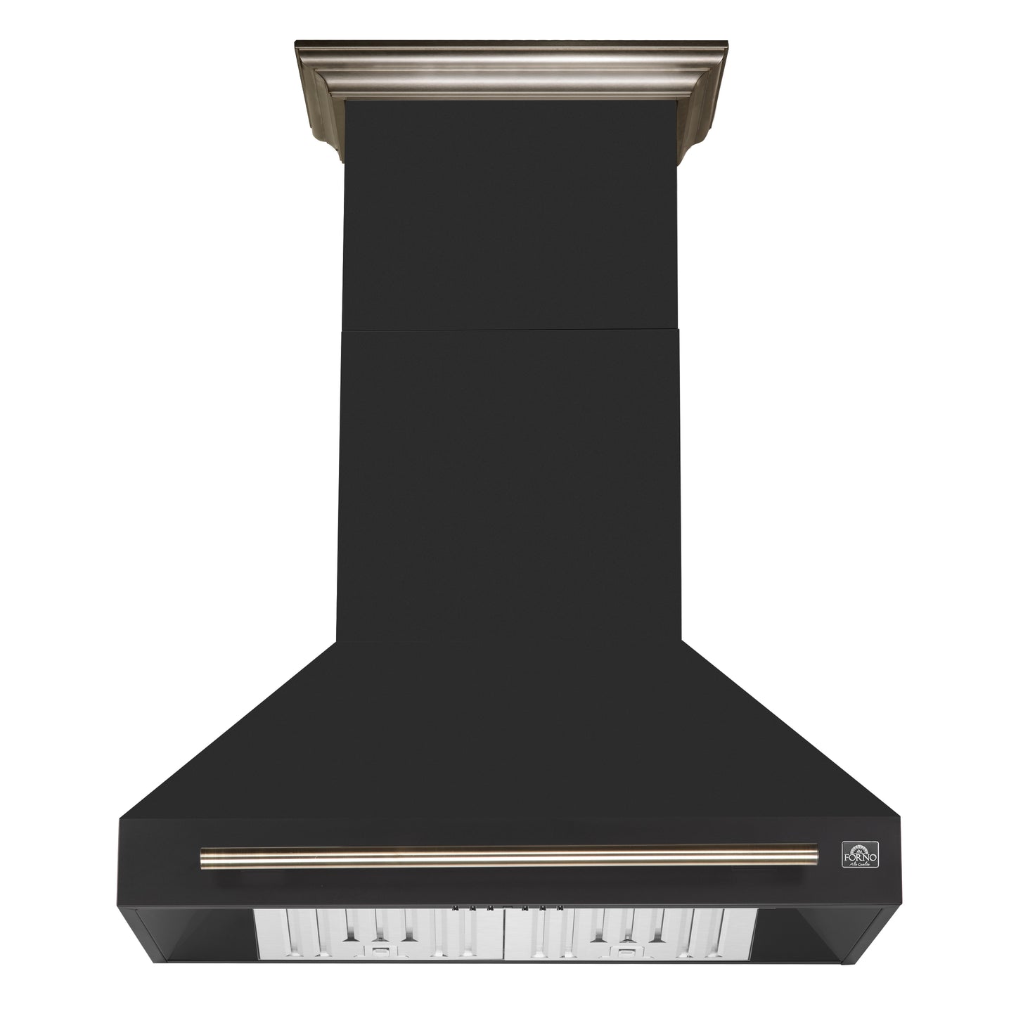 Forno Aria 36 Inch Wall-Mounted Range Hood in Black