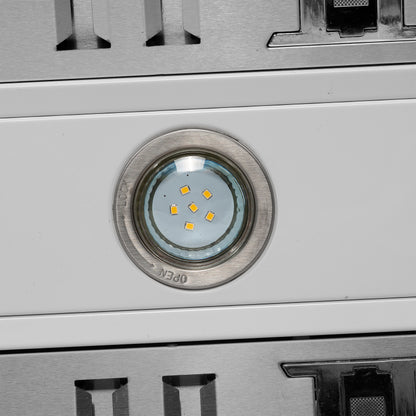 Forno Aria 48 Inch Wall-Mounted Range Hood in White