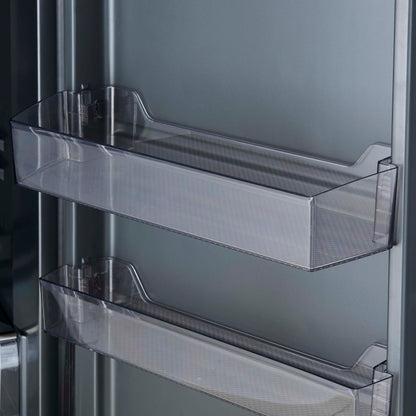 Forno Fortezza 28 Inch Right-Swing Convertible Refrigerator/Freezer, Stainless Steel, Total No Frost