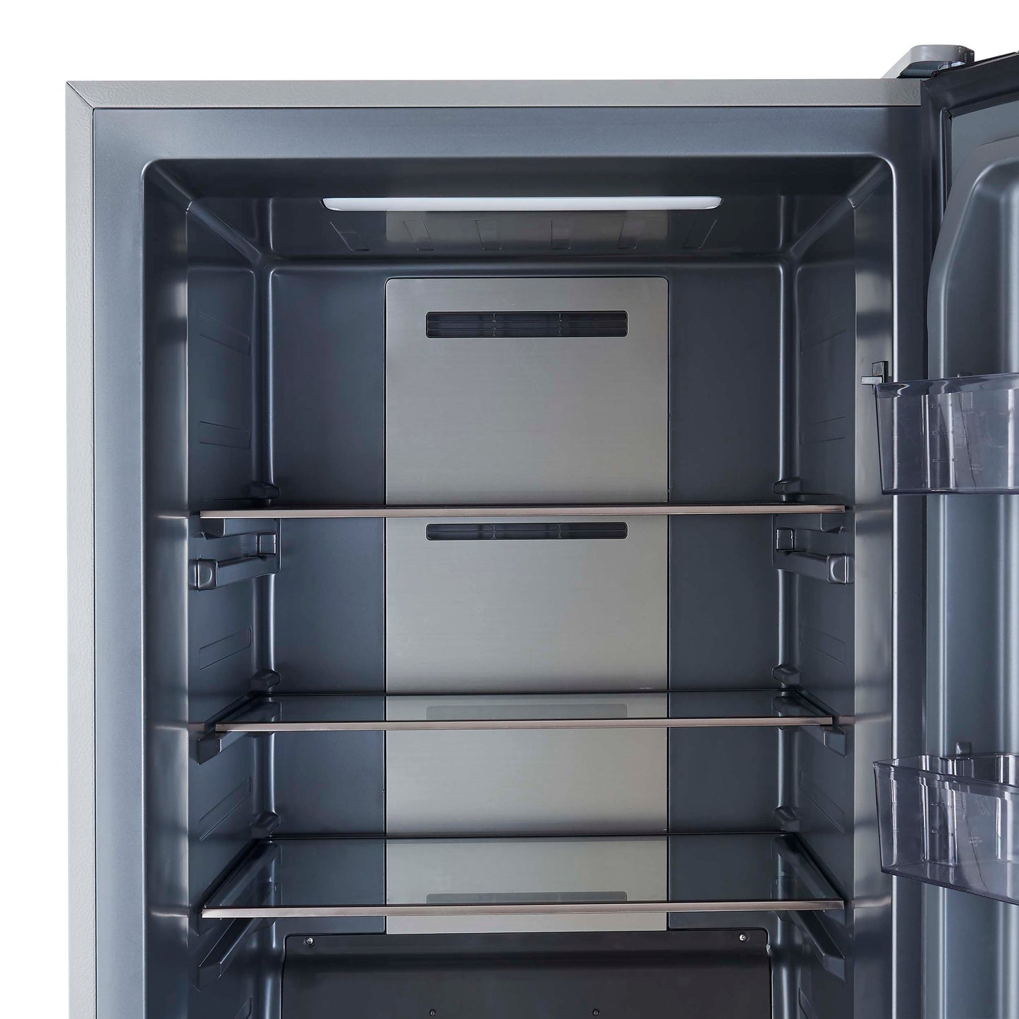 Forno Fortezza 28 Inch Right-Swing Convertible Refrigerator/Freezer, Stainless Steel, Total No Frost