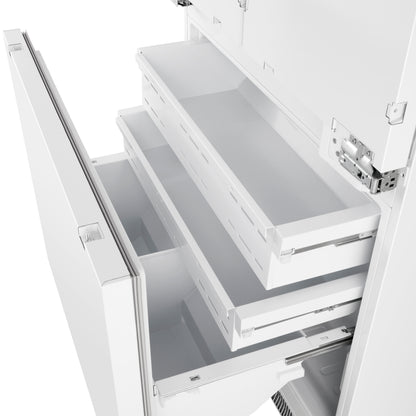 Forno Rivestito Panel Ready Refrigerator, French Door, 36 Inch, Energy Star, Fast Freeze