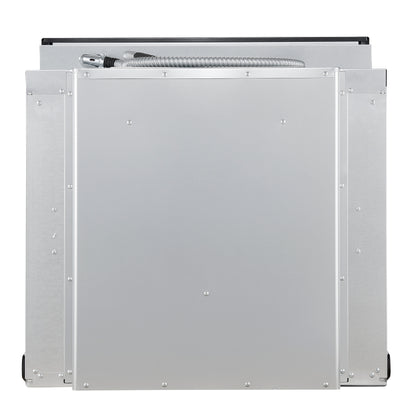 Forno Vomero 30-Inch Wall Oven, Black, 5 cu.ft Capacity, 3550 Watts Convection, Mechanical Controls, Manuel Steam Clean